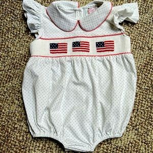 Cecil & Lou Patriotic Girls Bubble